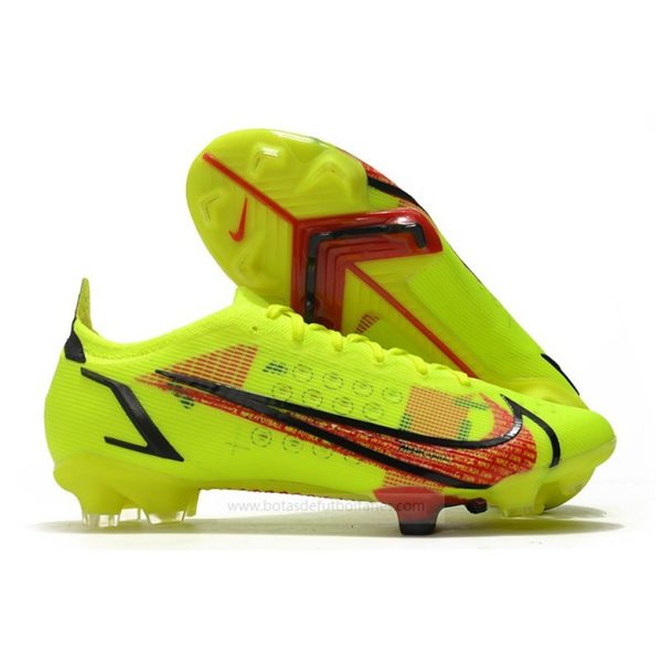 Nike Mercurial Vapor XIV Elite FG Amarillo Rojo Negro